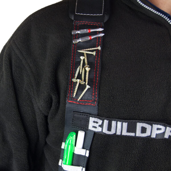 SUSPENDERS With Magnet - BLACK