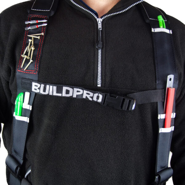 SUSPENDERS With Magnet - BLACK