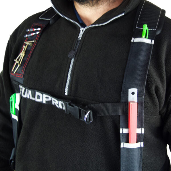 SUSPENDERS With Magnet - BLACK