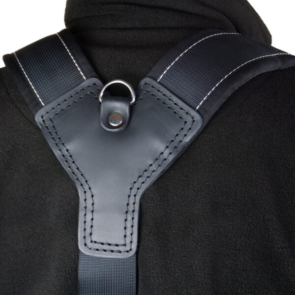 SUSPENDERS With Magnet - BLACK